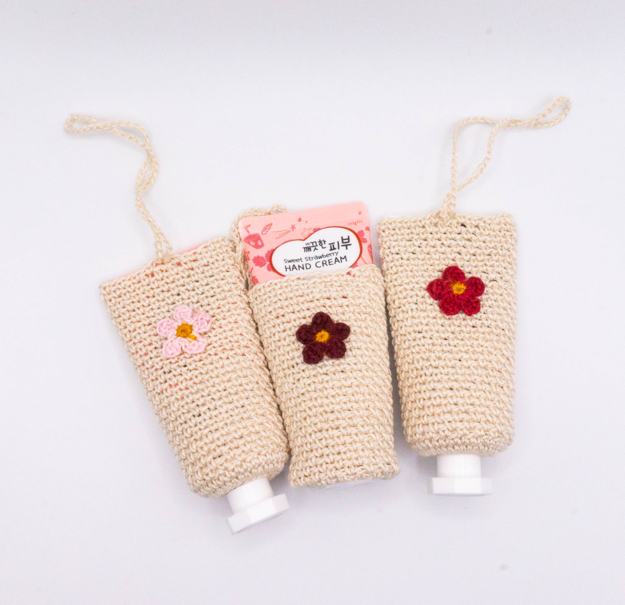 Crochet Lotion Holder