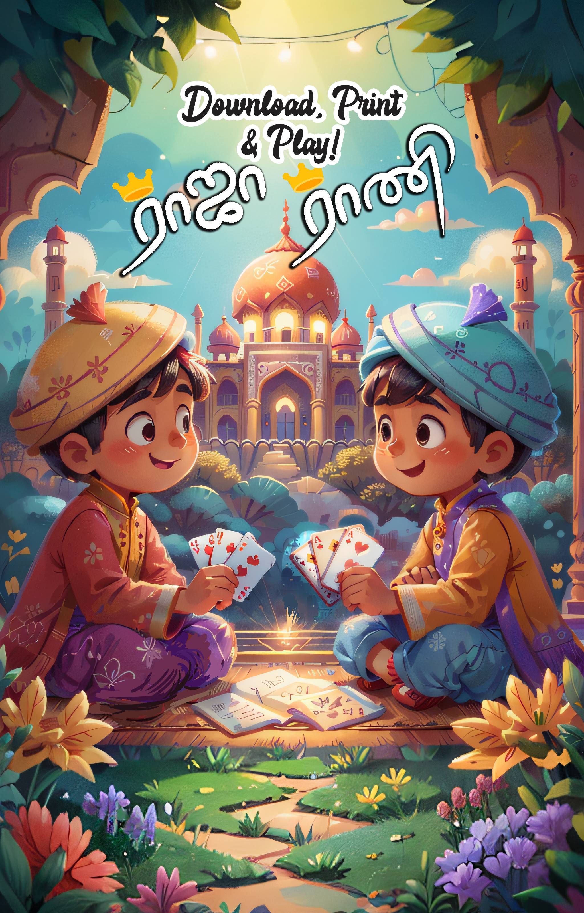 Raja Rani Game (English & Tamil)