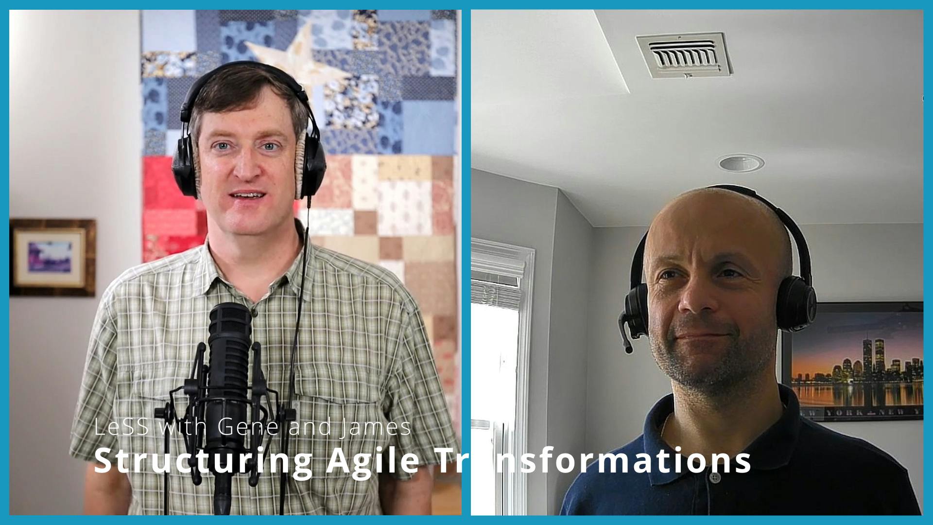 Structuring Agile Transformations still