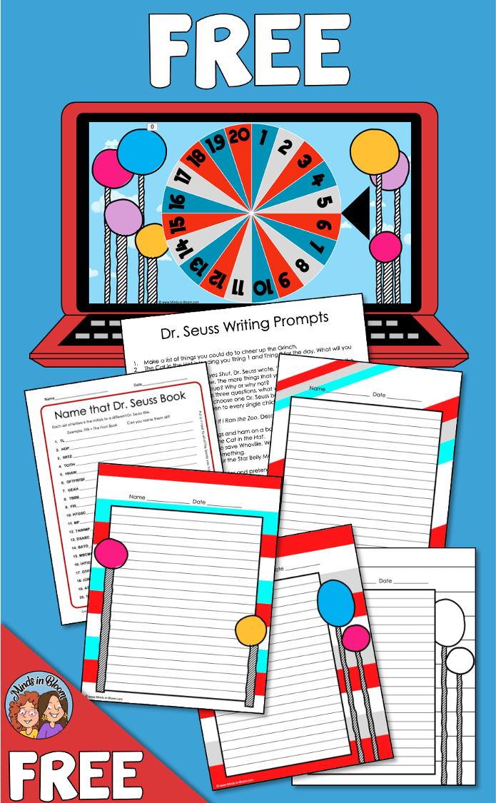 Printable Dr Seuss Writing Prompt