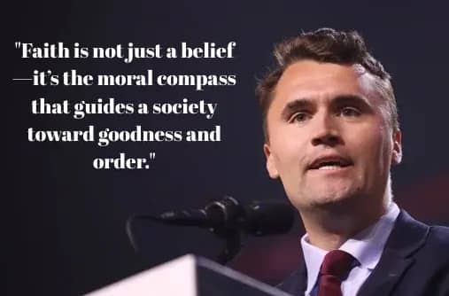 Faith is not just a belief, it's a moral compass that guides society toward goodness and order