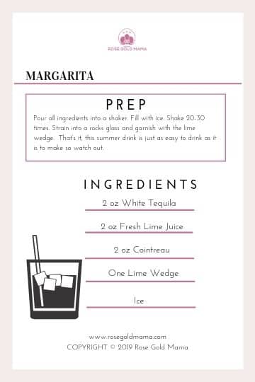 Simple Margarita Recipe The Savvy Working Mom The Savvy Working Mom
