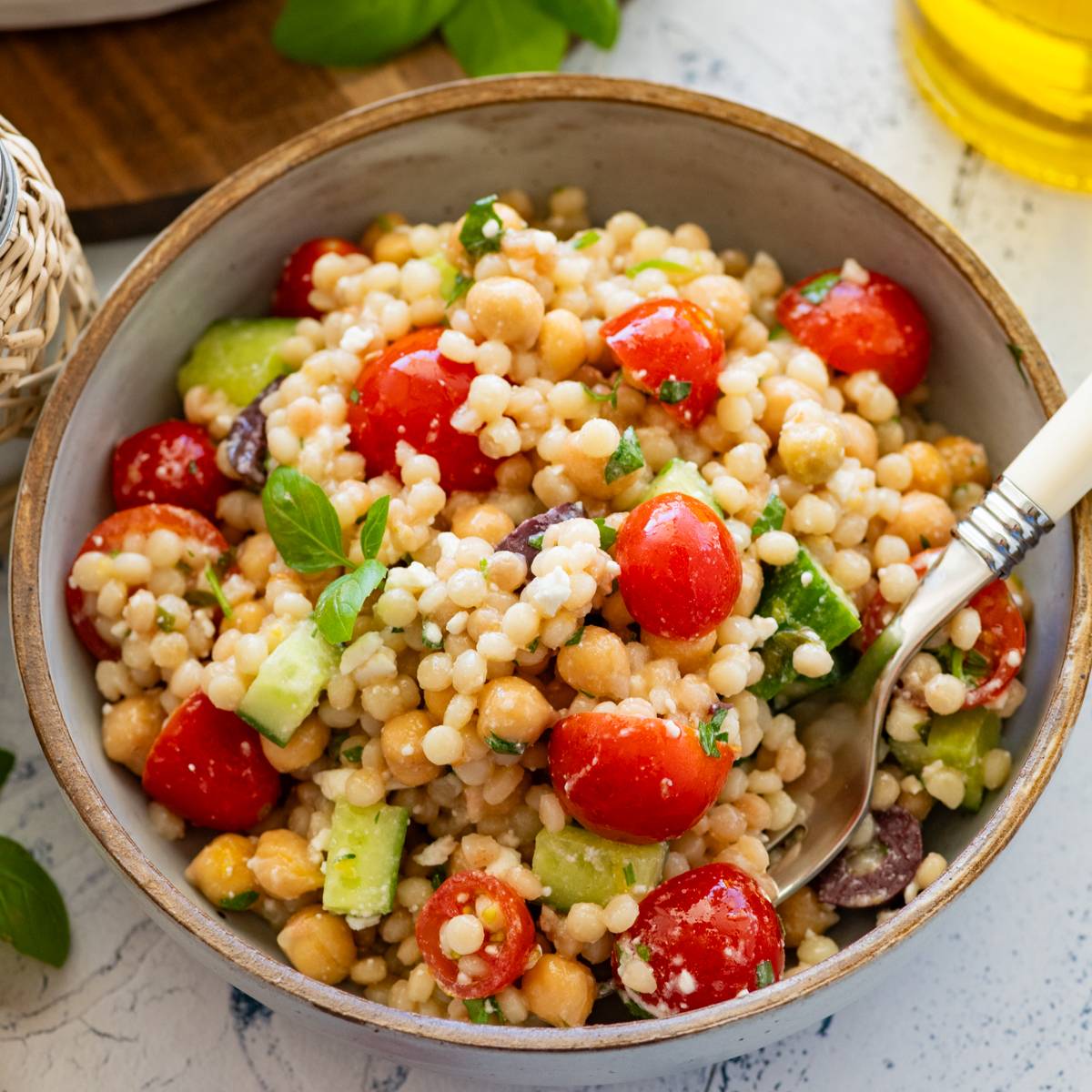 pearl couscous salad