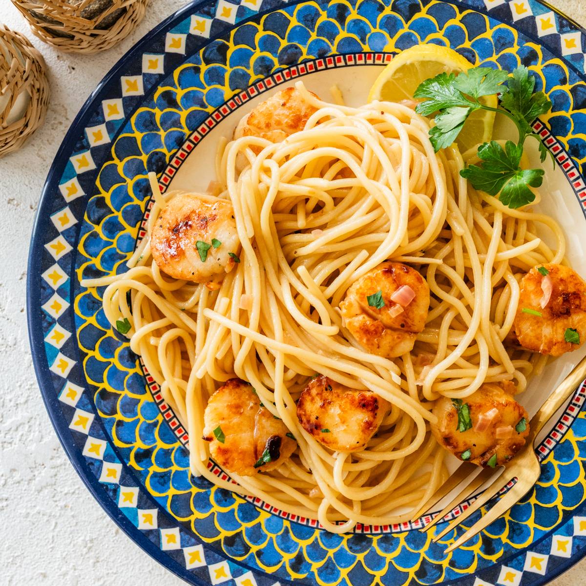 Scallop Pasta