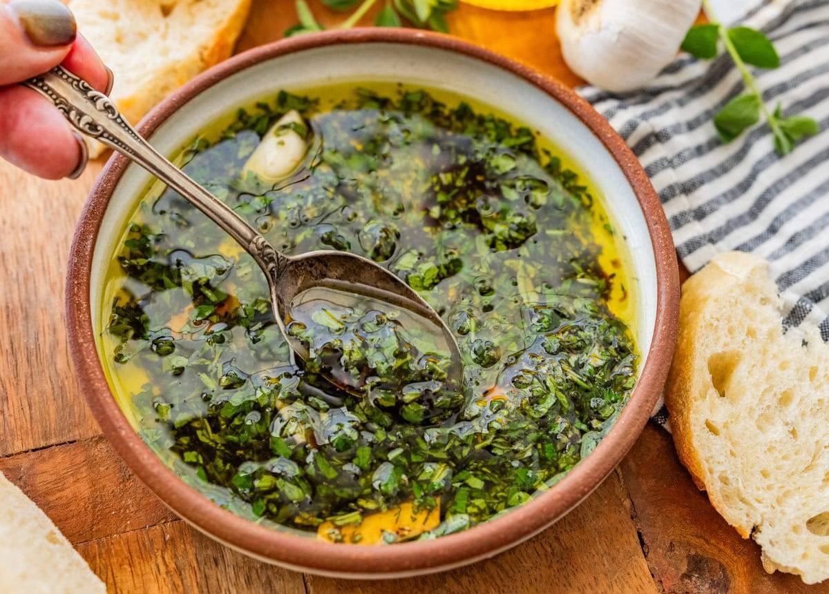 bread dipping oil recipe