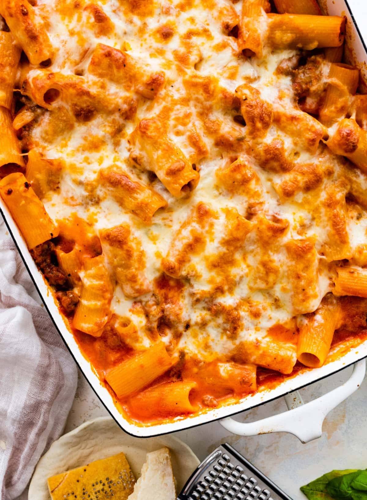 meal plan pasta al forno 