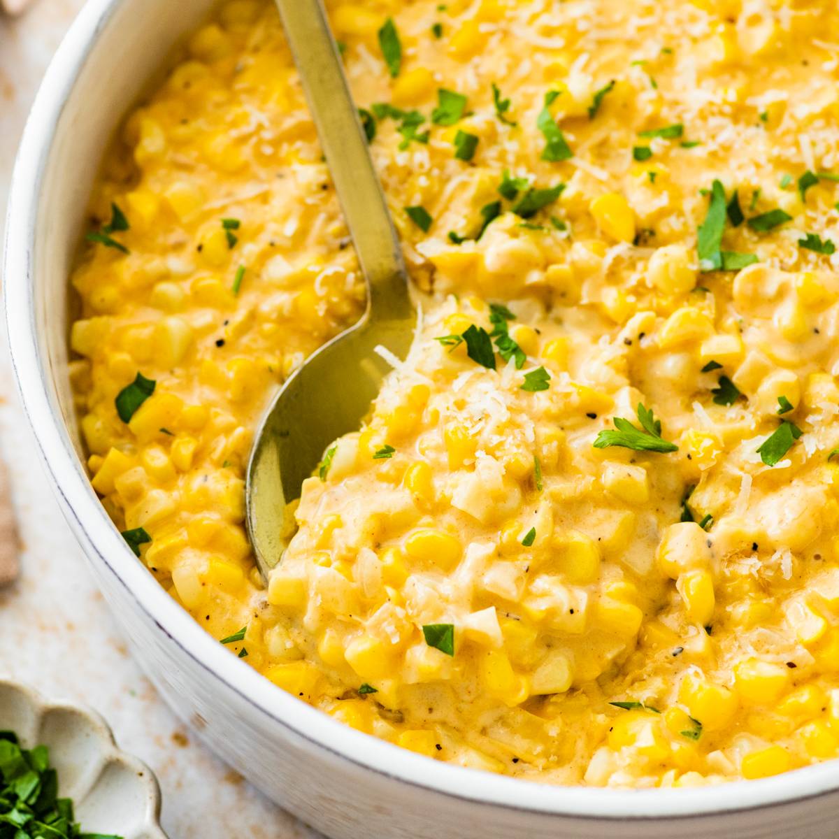 creamed corn