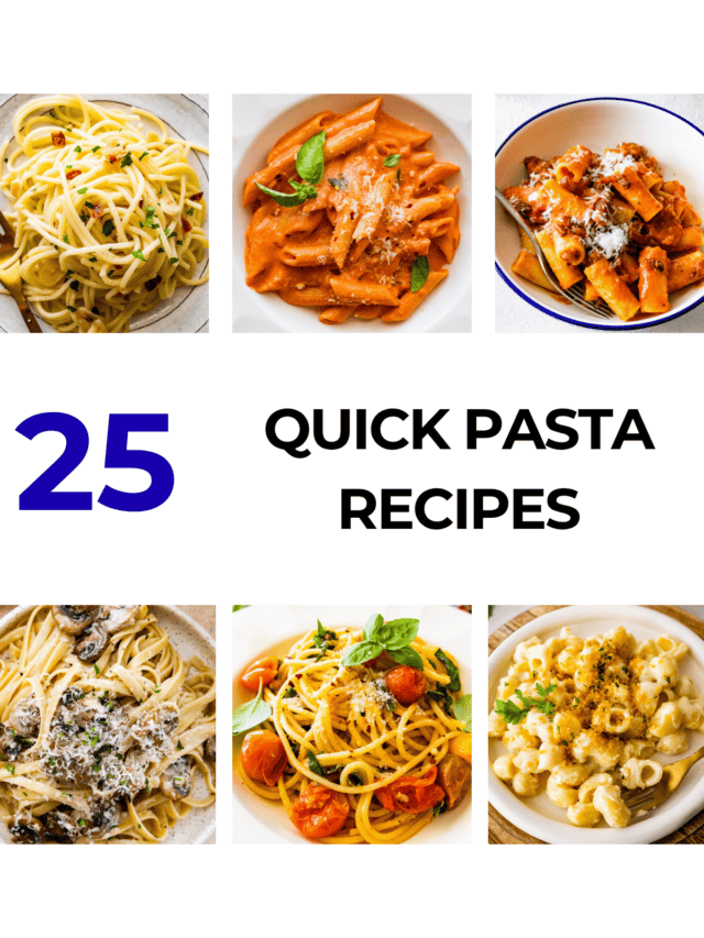quick pasta recipes
