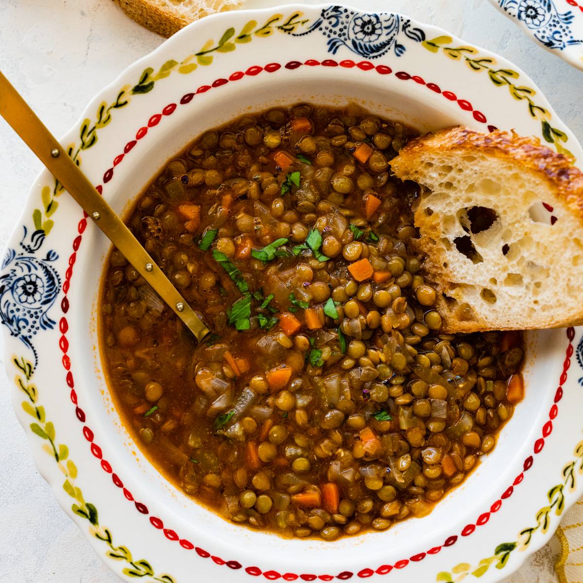 Italian Lentil Soup Recipe