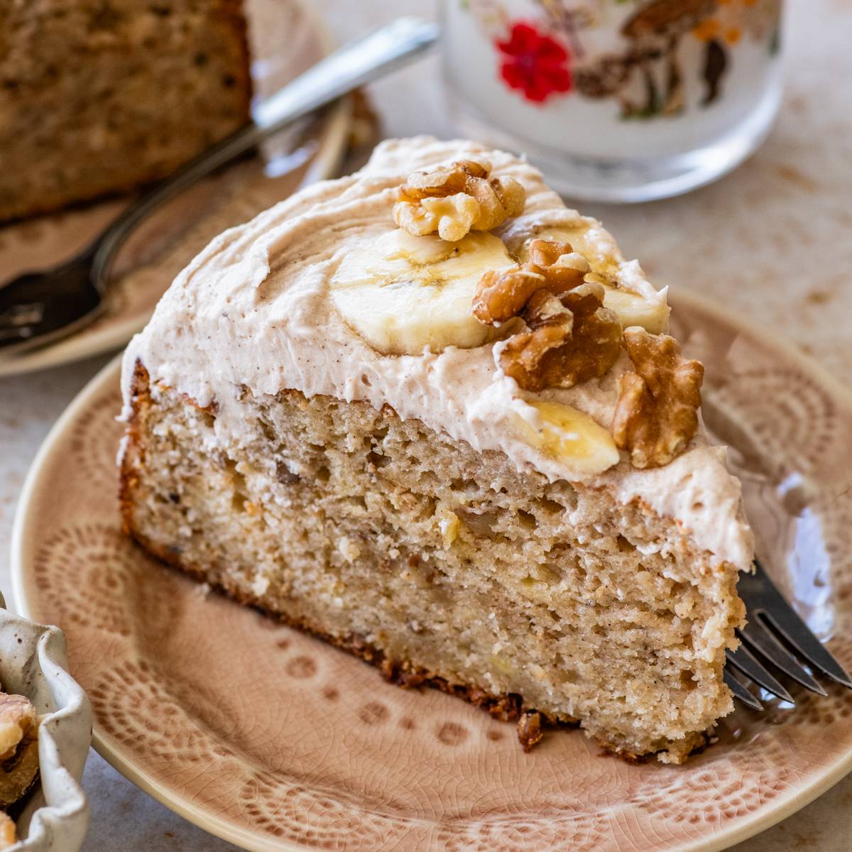 banana nut cake