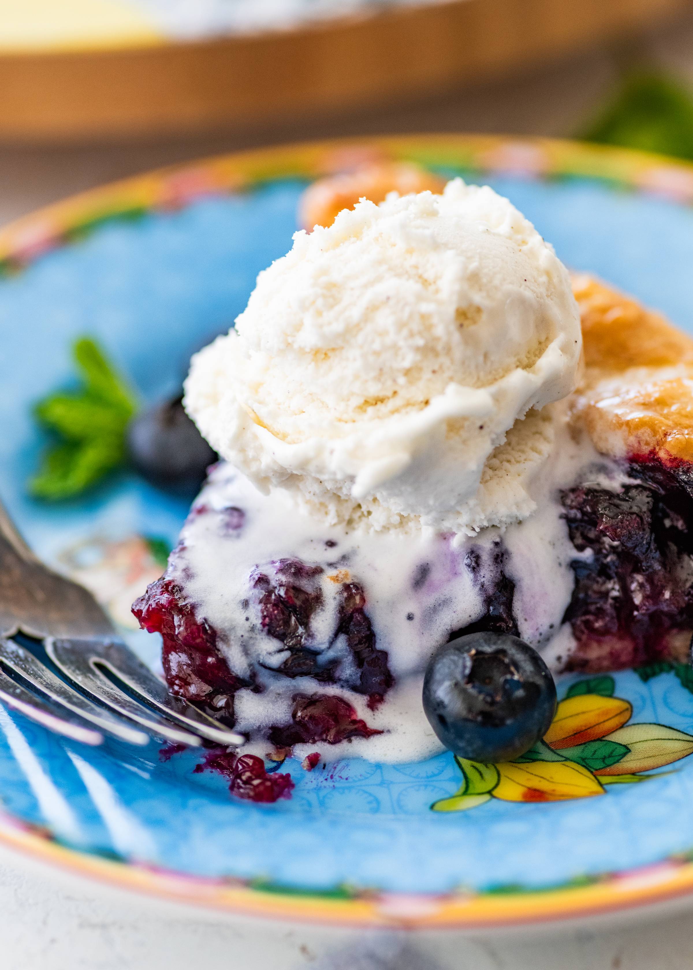 blueberry galette 