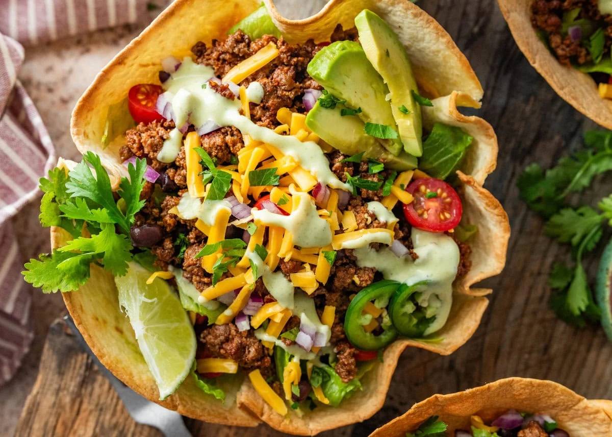taco salad bowls