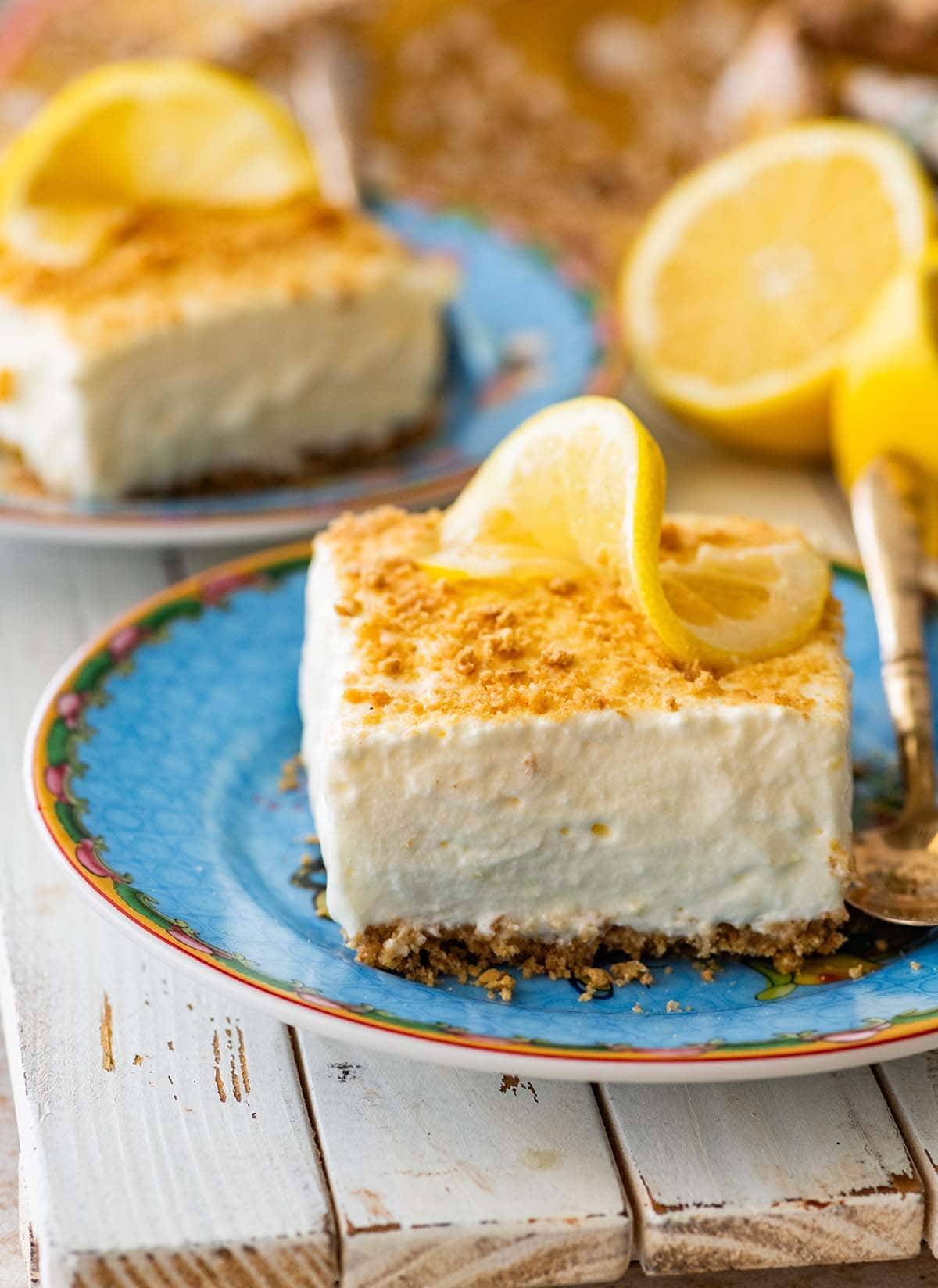 frozen lemon dessert
