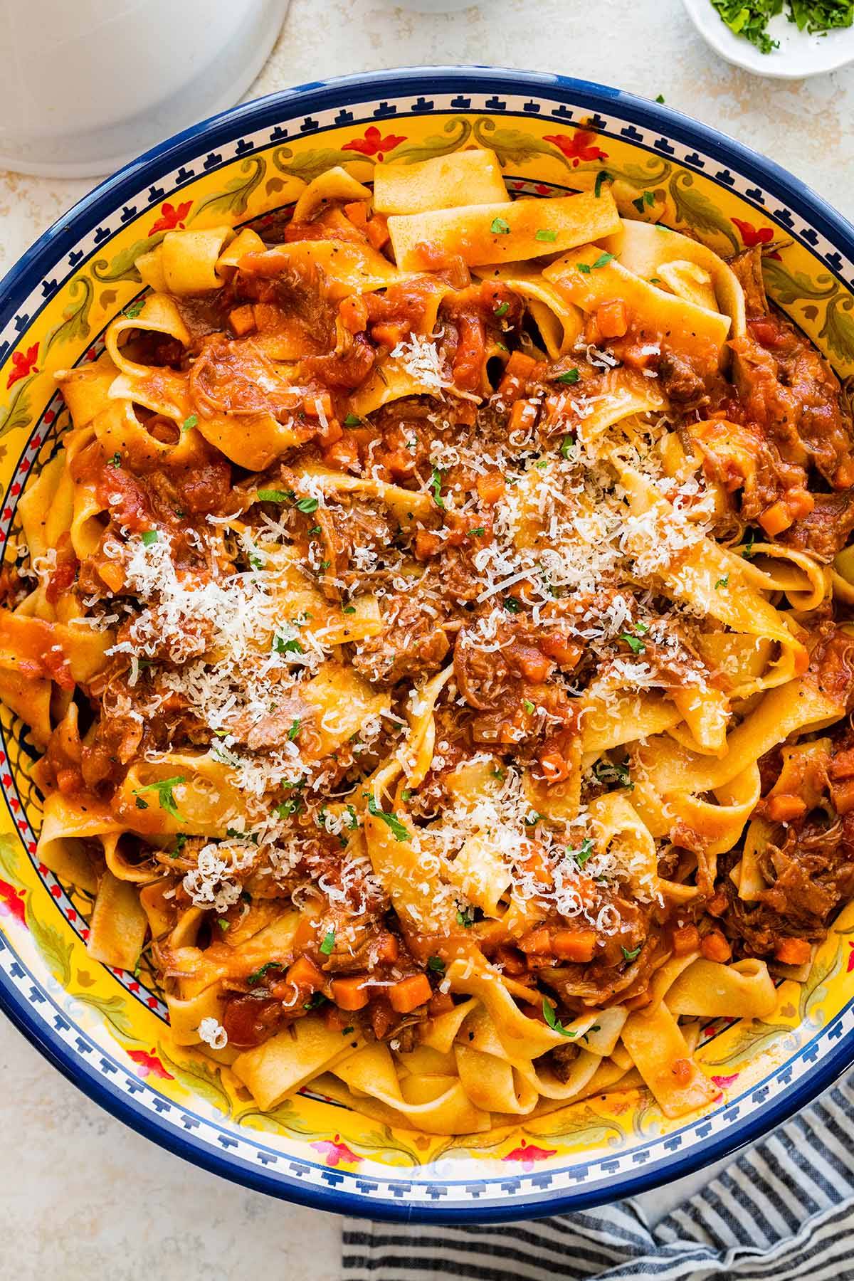short rib ragu