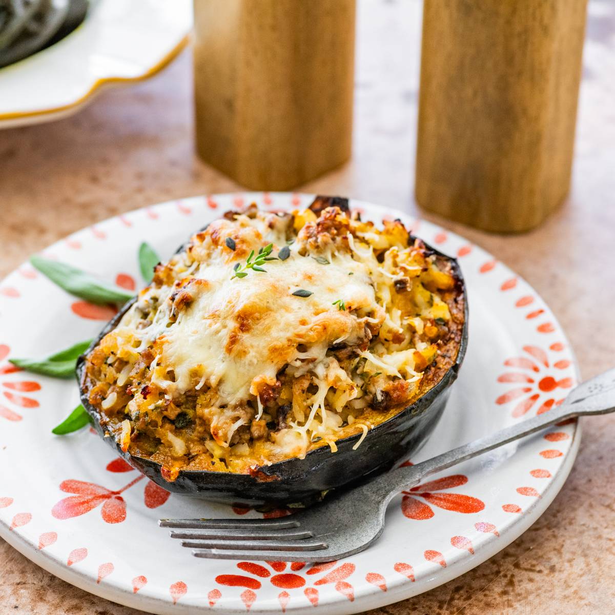 stuffed acorn squash