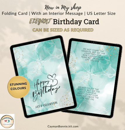 Elegant Birthday Card
