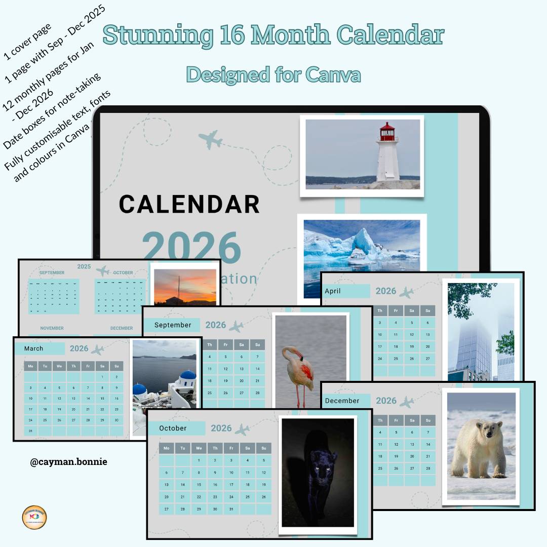 14 Page 2026 Calendar Template