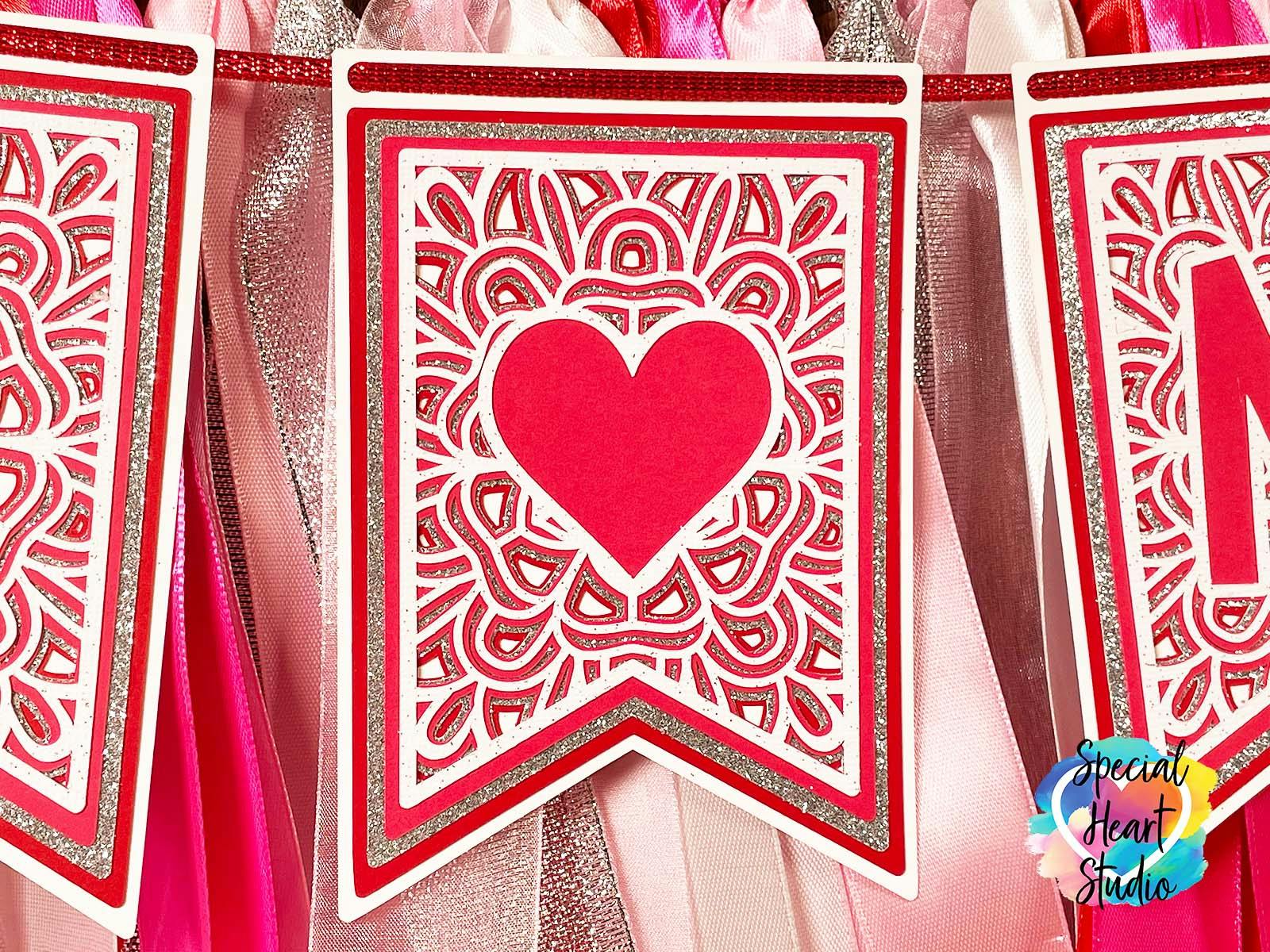 Download Free Layered Mandala Banner Svg Cut File Special Heart Studio
