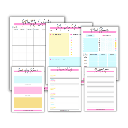 Free Planner and Calendar Bundle