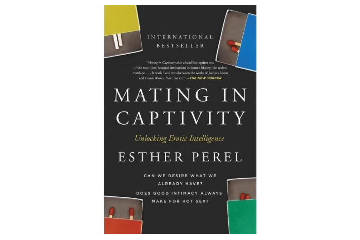 Cover of Esther Perel's book, Mating in Captivity