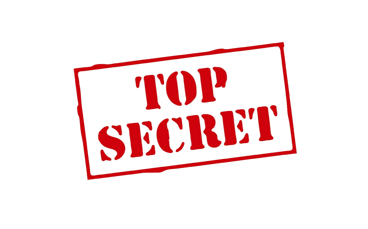 "Top Secret" stamp