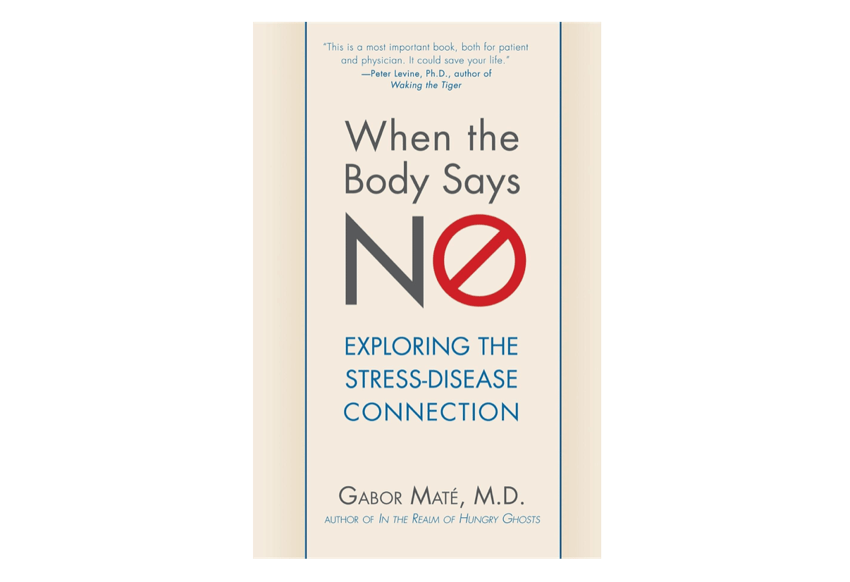 Cover of Gabor Maté's book When The Body Says No