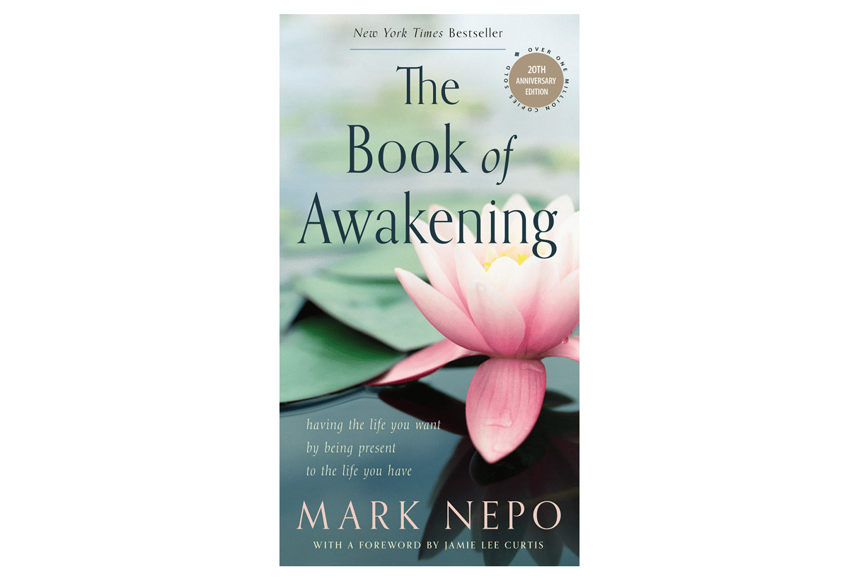Cover of Mark Nepo's book, The Book of Awakening