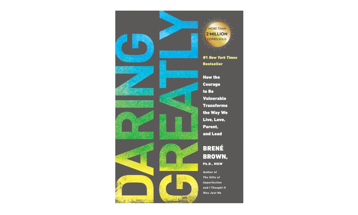 Cover of Brené Brown's book Daring Greatly