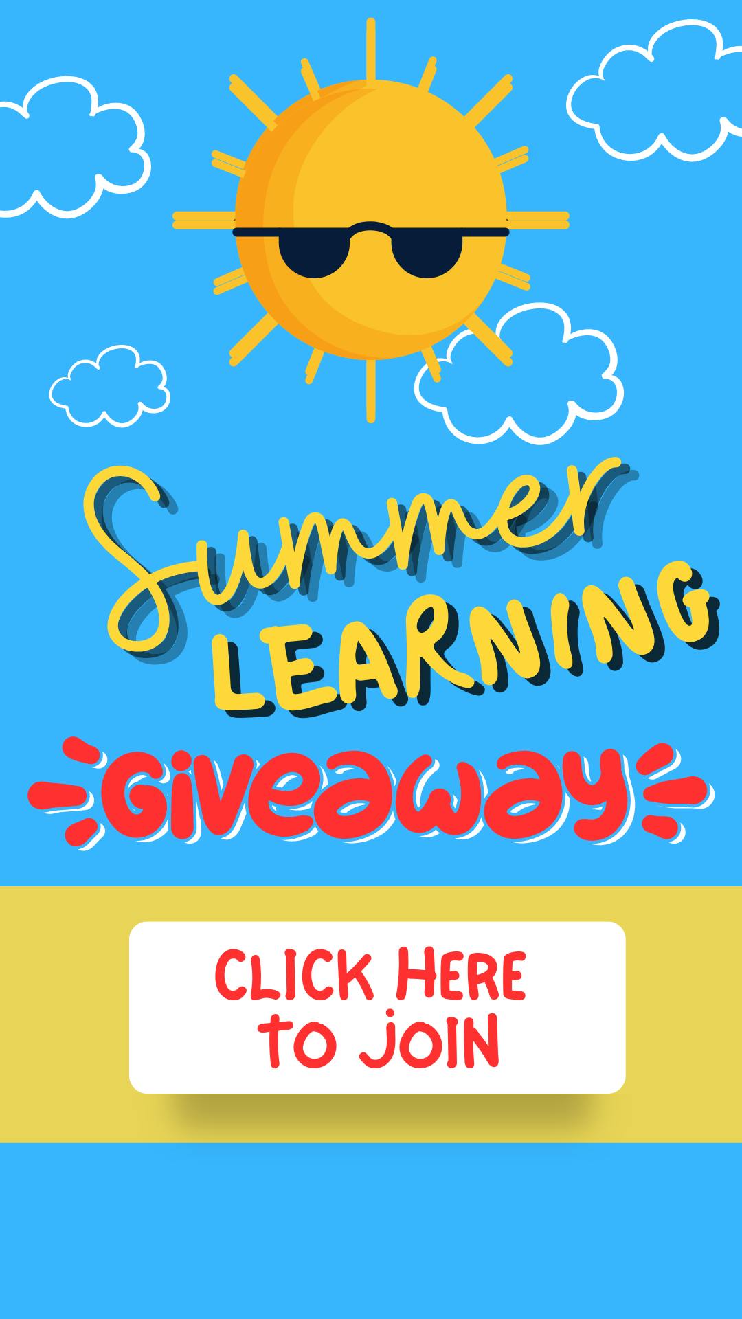 summer learning giveaway