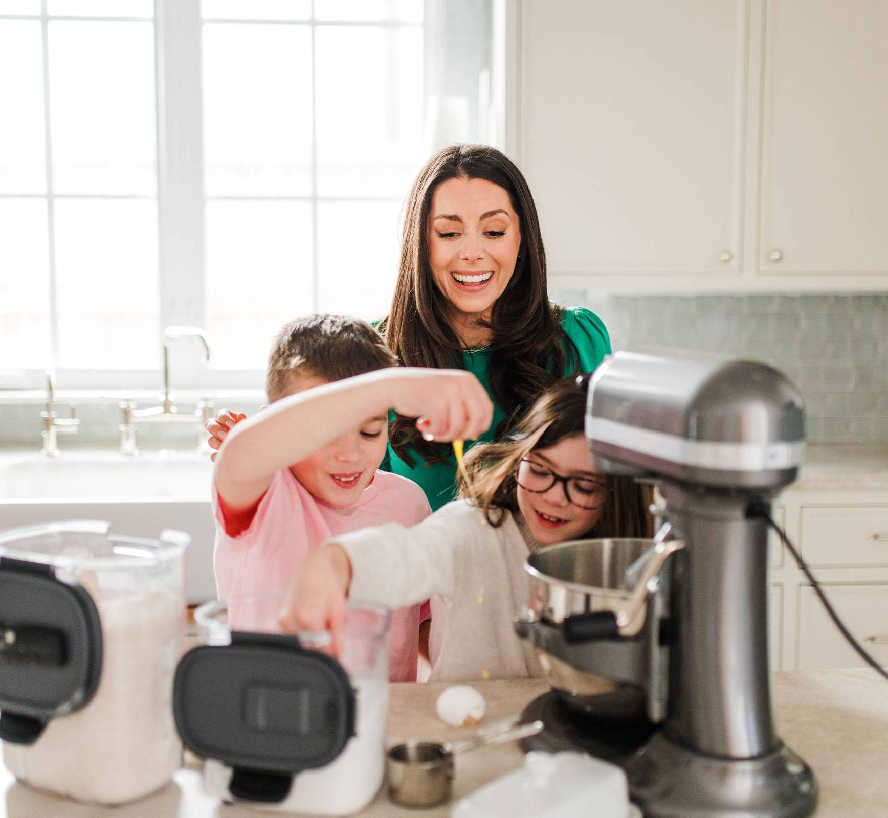 Kacie Barnes Baking With Children