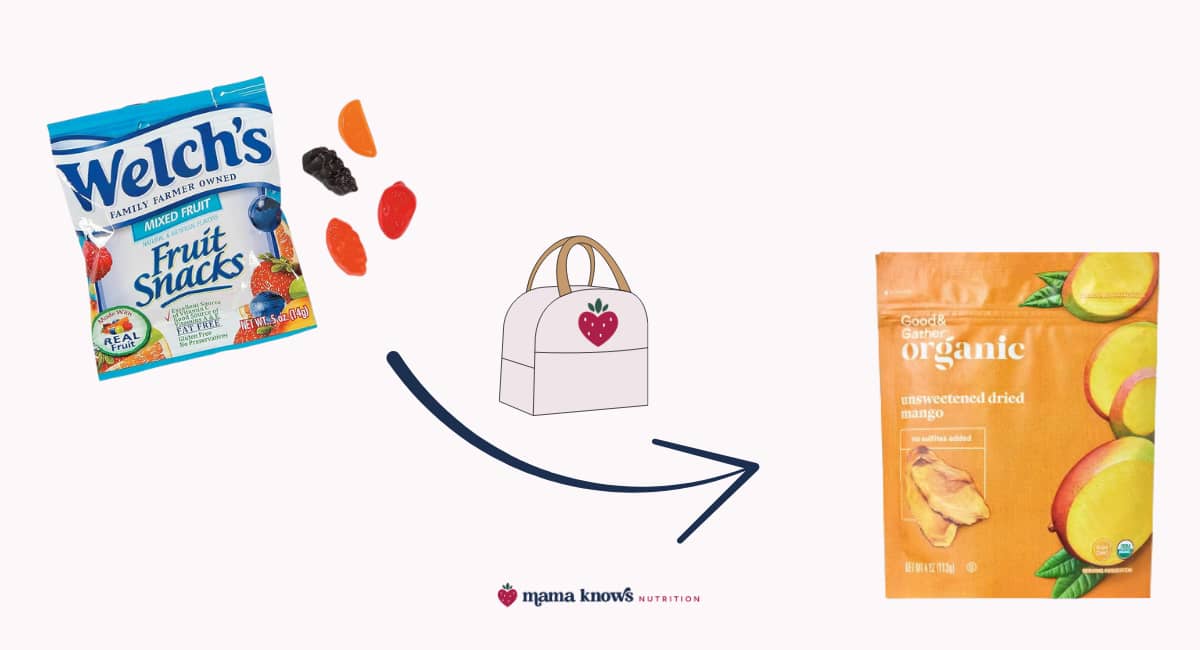 Healthy Swaps: Dried Mango for Fruit Snacks