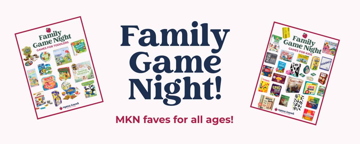 Family Game Night Collage