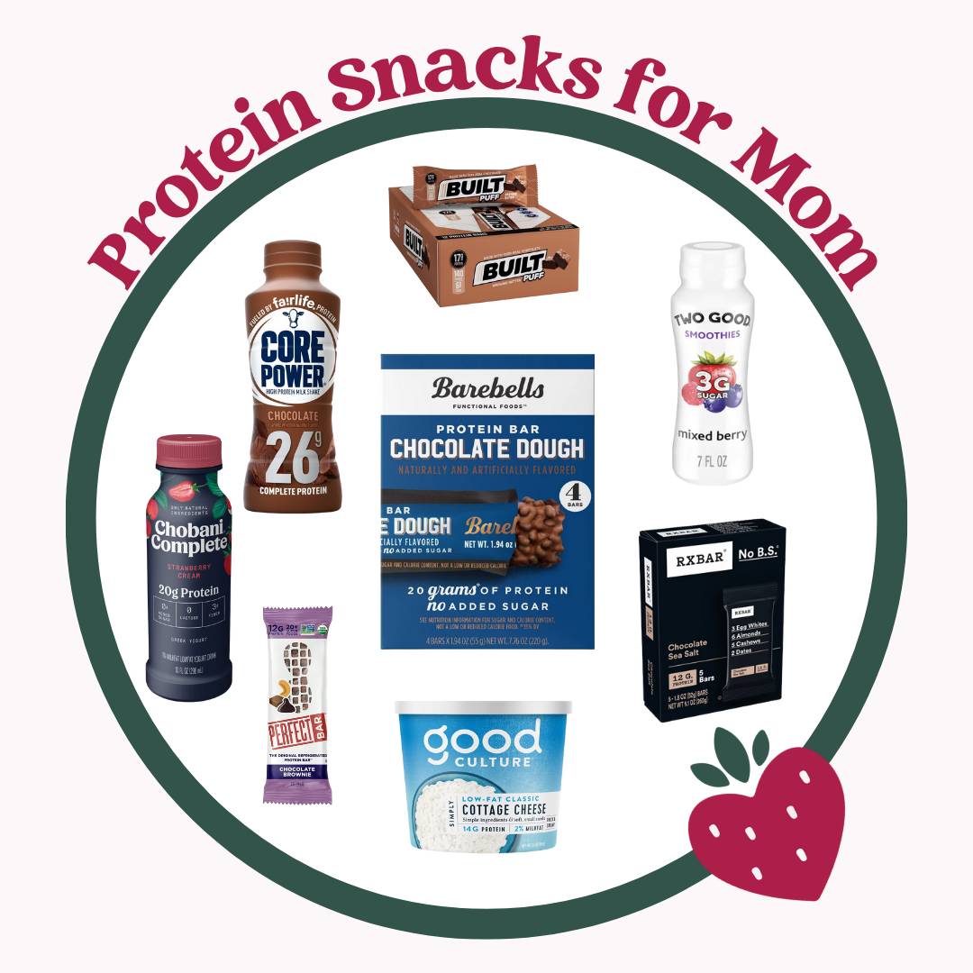 Target Protein Snacks for Mom