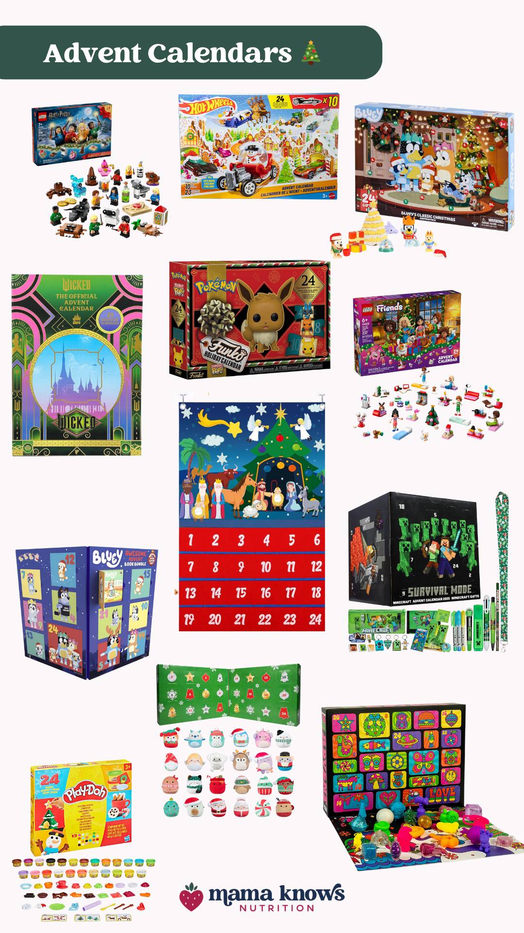 Advent Calendar Collage