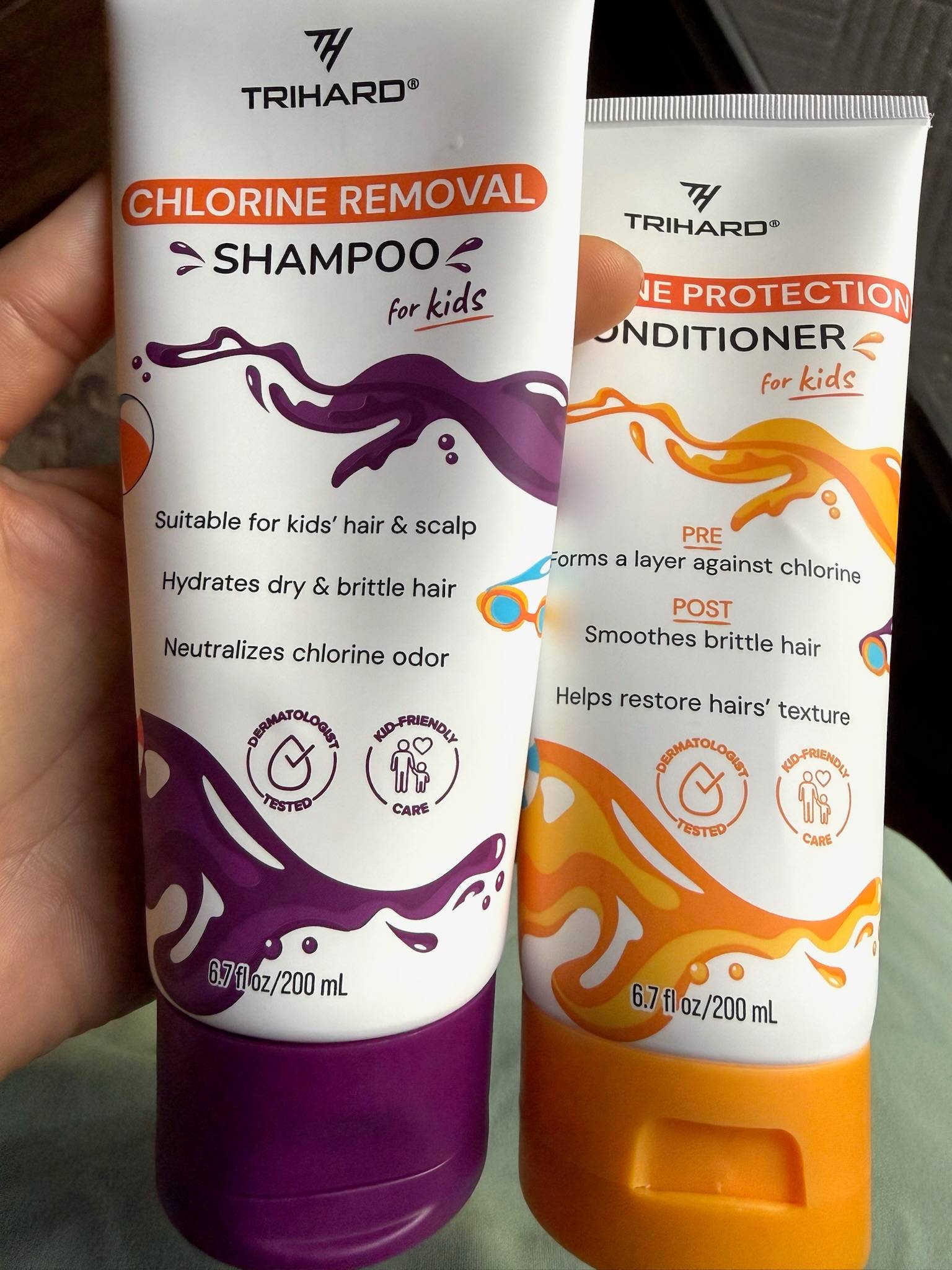 Chlorine Removal Shampoo and Conditioner Photo