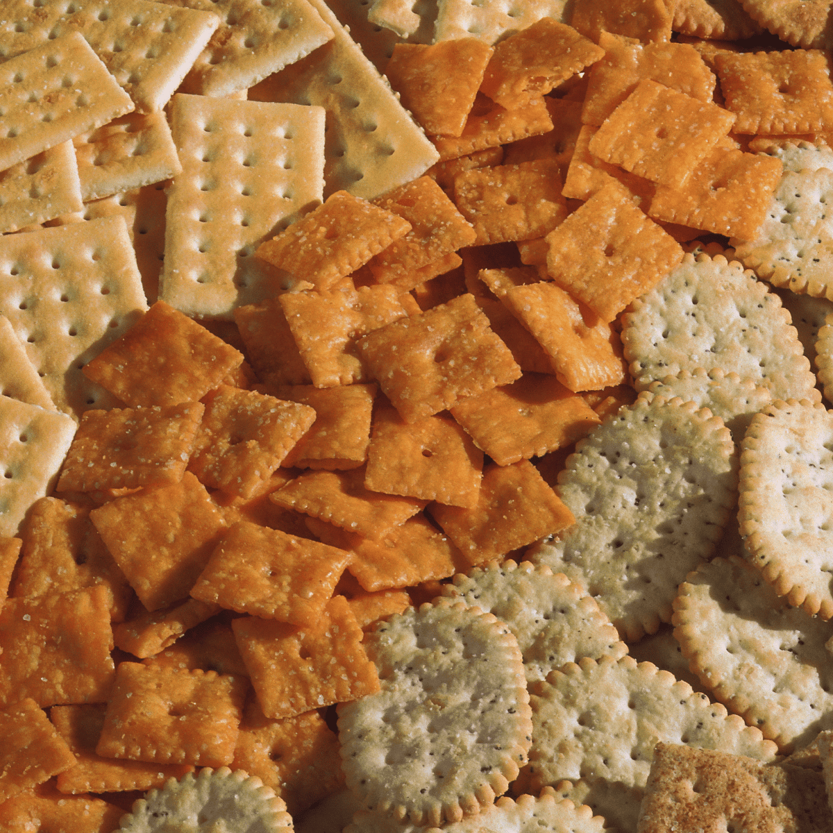 Photo of Three Types of Crackers