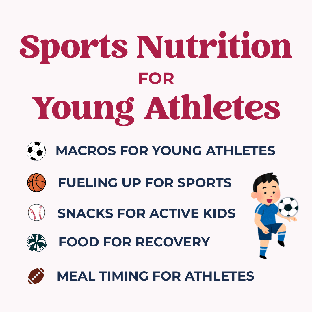 Copy highlighting the key points in the sports nutrition blog post