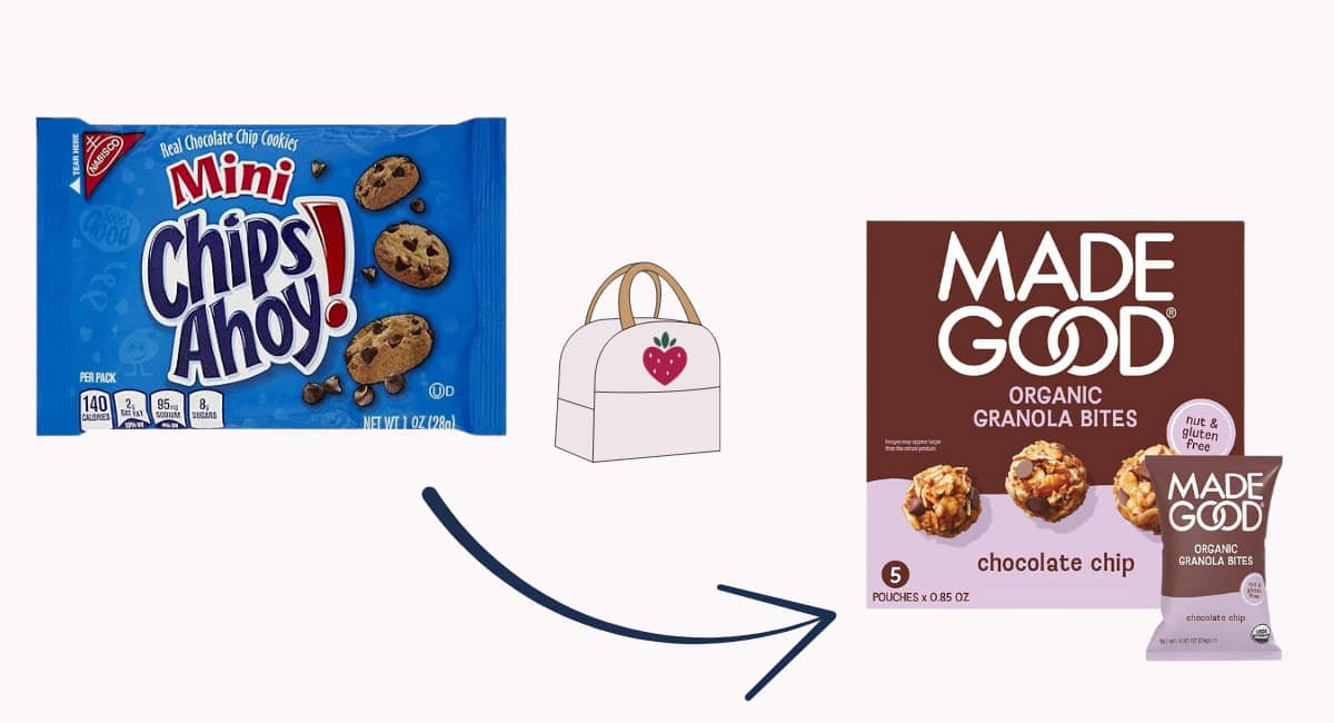 Healthy Swaps: MadeGood Granola Bites for Mini Chips Ahoy