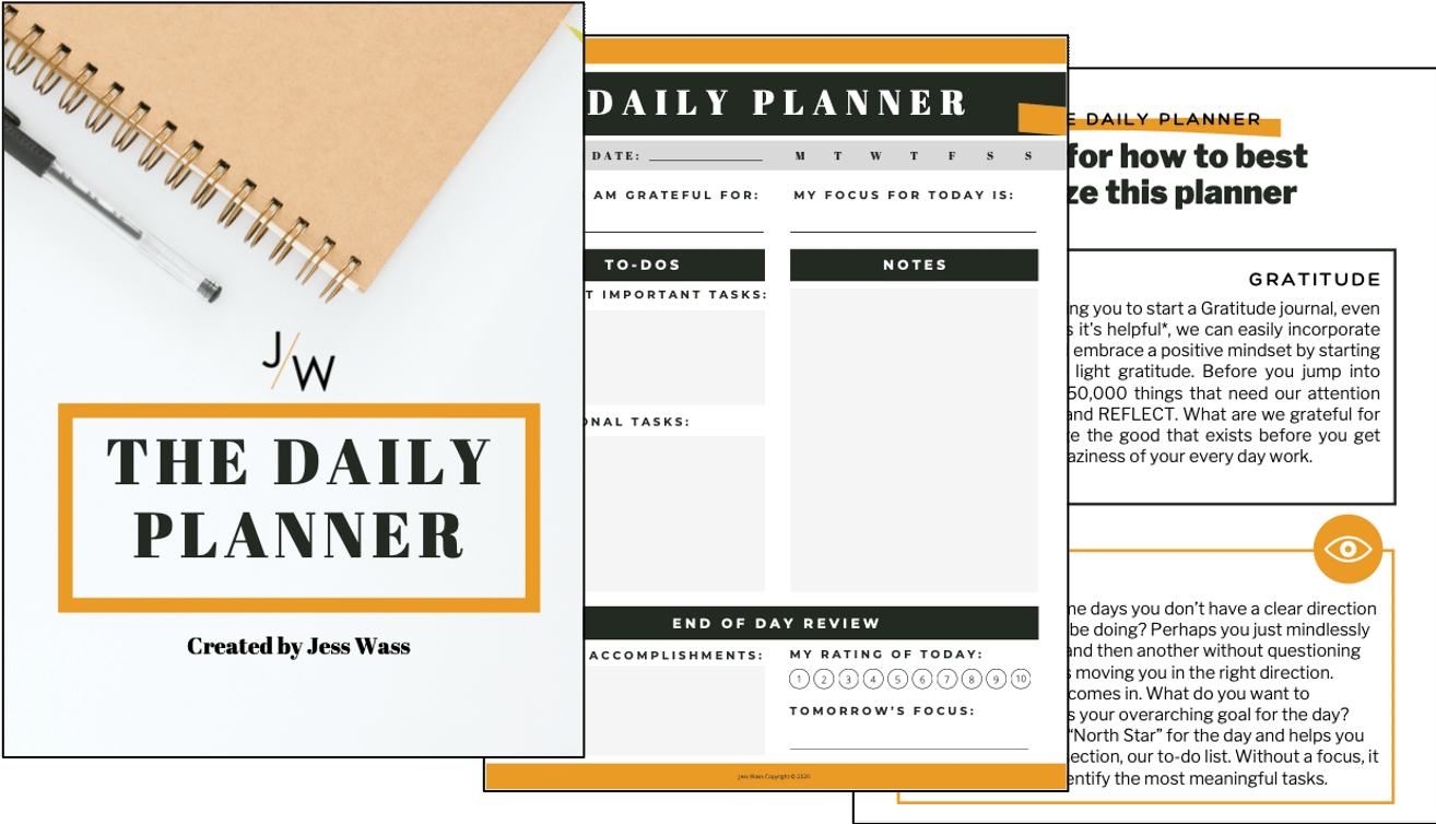The DAILY PLANNER