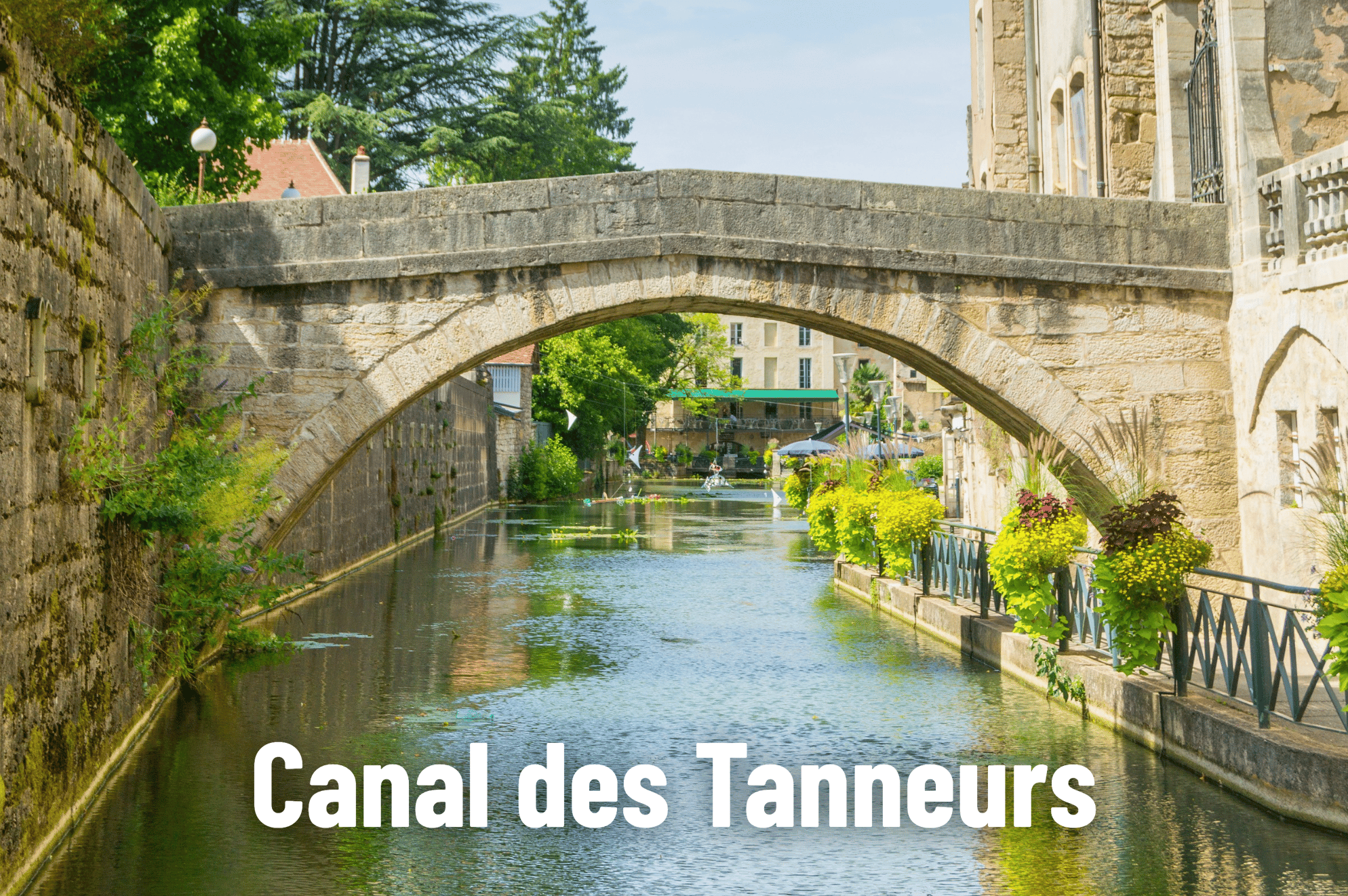 Dole, France — canal and old tanneries