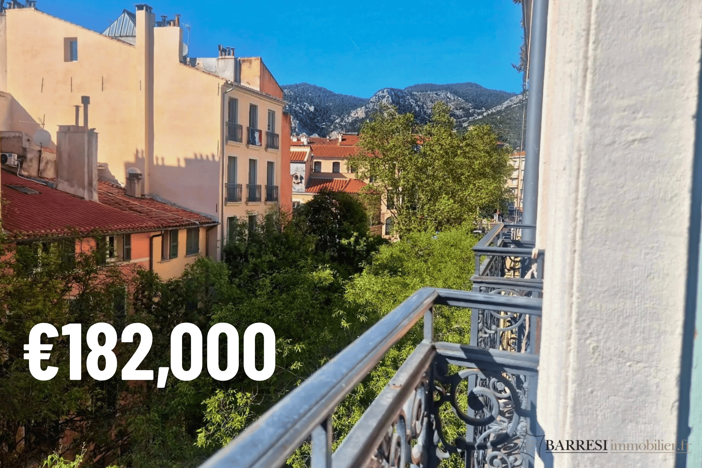 3-room apartment in Toulon city center