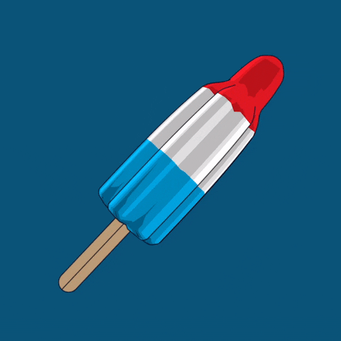 Image of a Bomb Pop. Holistic business coach, Deborah C. Smith uses this to compare to short form content. Bomp Pops are great, but they are gone fast. Digital assets last longer!