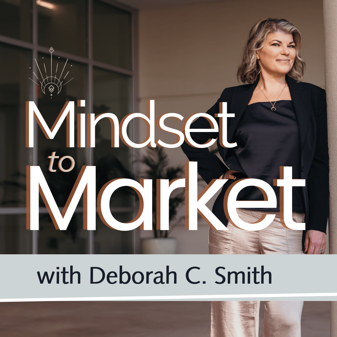 The Mindset to Market podcast, episode #72 Niching Down & Simplified Website Strategy to attract ideal clients with Jess Freeman
