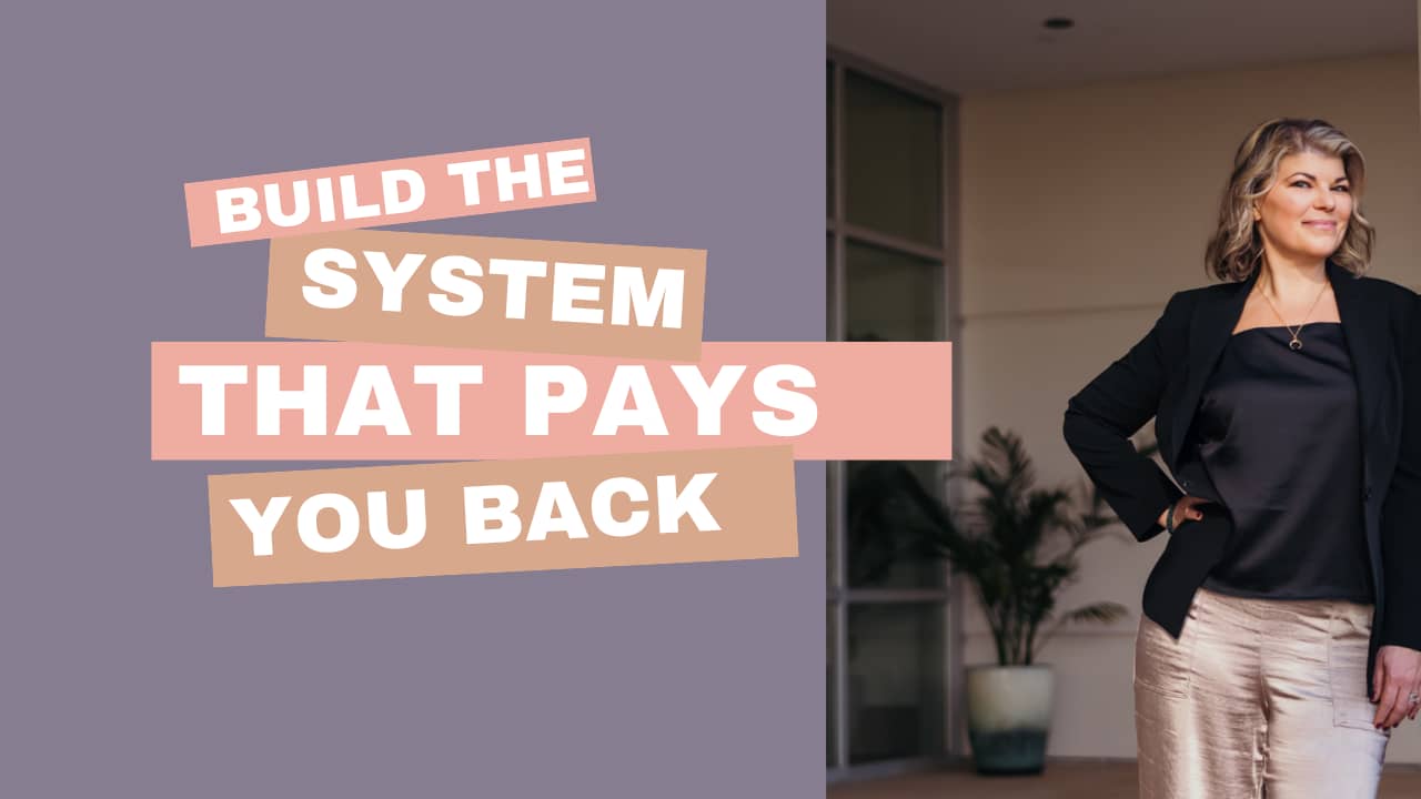 Build the System That Pays You Back -  A FREE live training on foundational marketing systems for online business owners, happening on February 24th at 7 pm ET