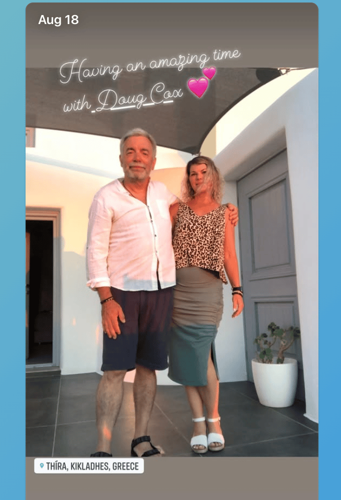 Deb and Doug in Greece on their honeymoon as a promotional message bout four ways to work together this fall to build a successful business launch strategy and sales plan.