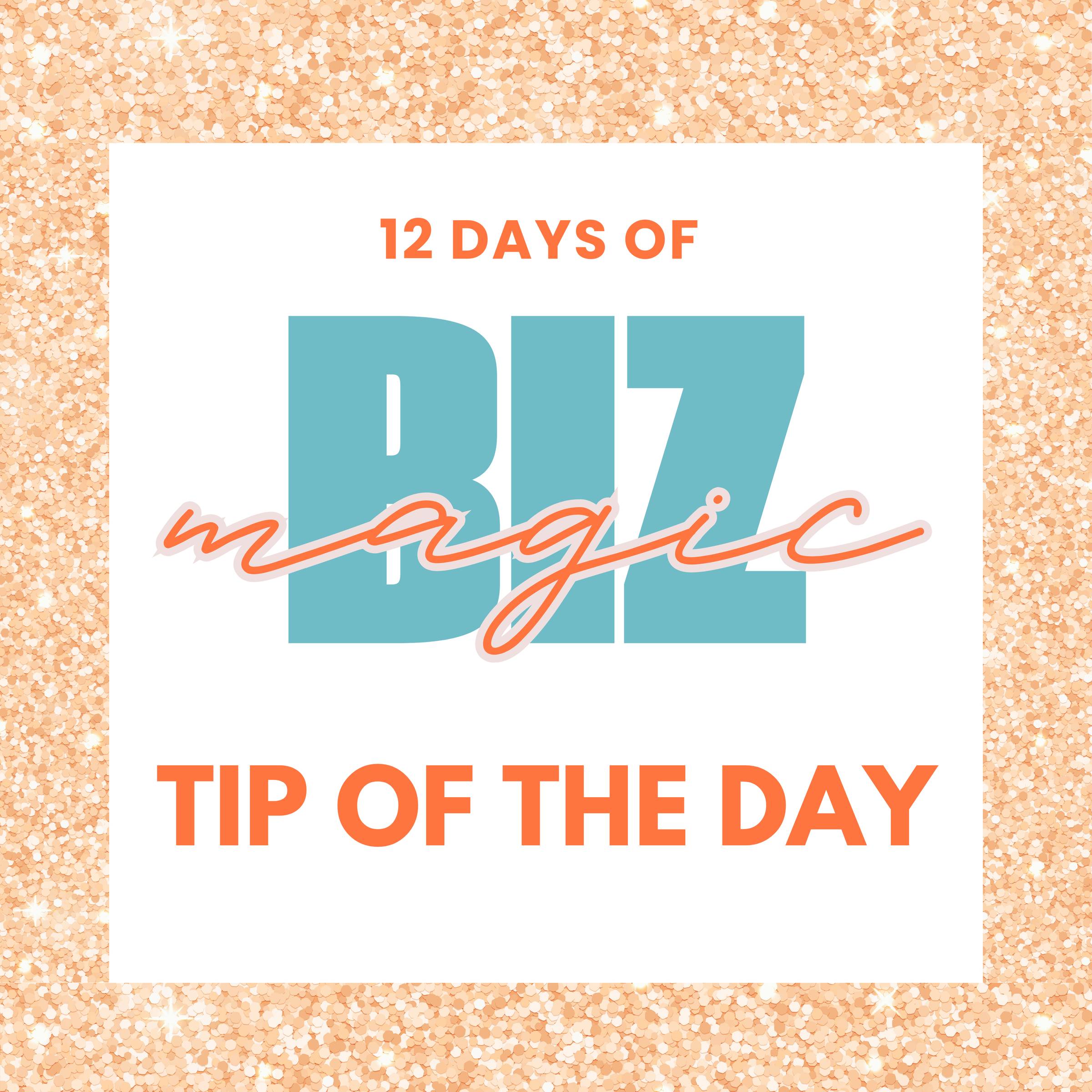 12 Days of Biz Magic SALE continues! Today is Freebie Friday