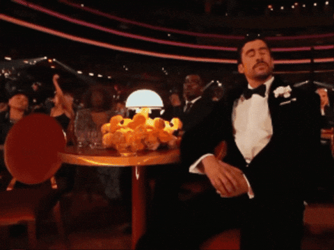 Bad Bunny holding his hand in his face to indicate the shame I felt when I spent 20 minutes searching for a Google doc last week!