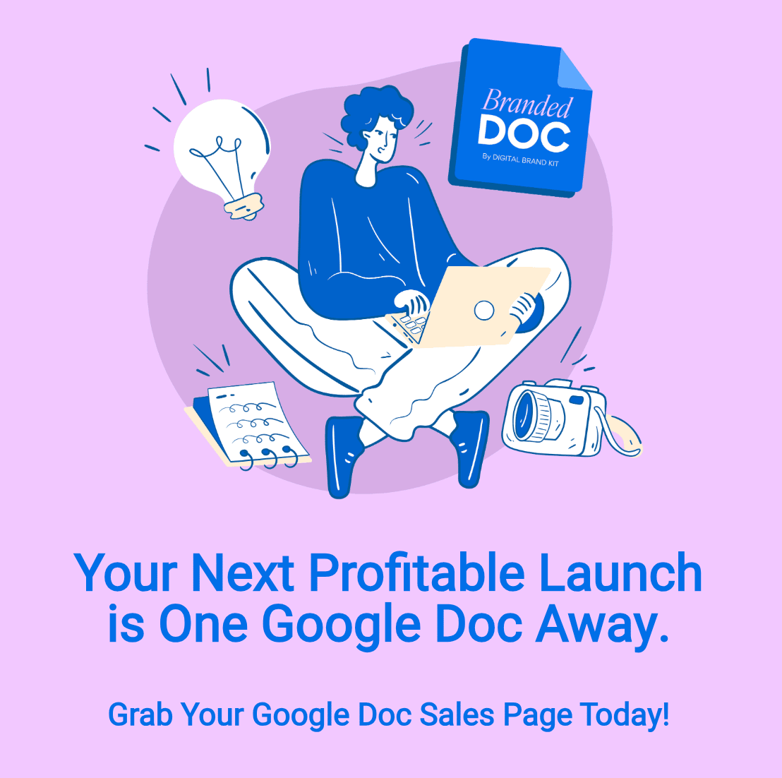 Nadine Hanafi's Branded Google Doc is a brilliant and simple design tool!