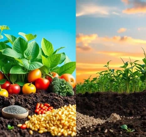 Diference between plant fertilizer and plant food