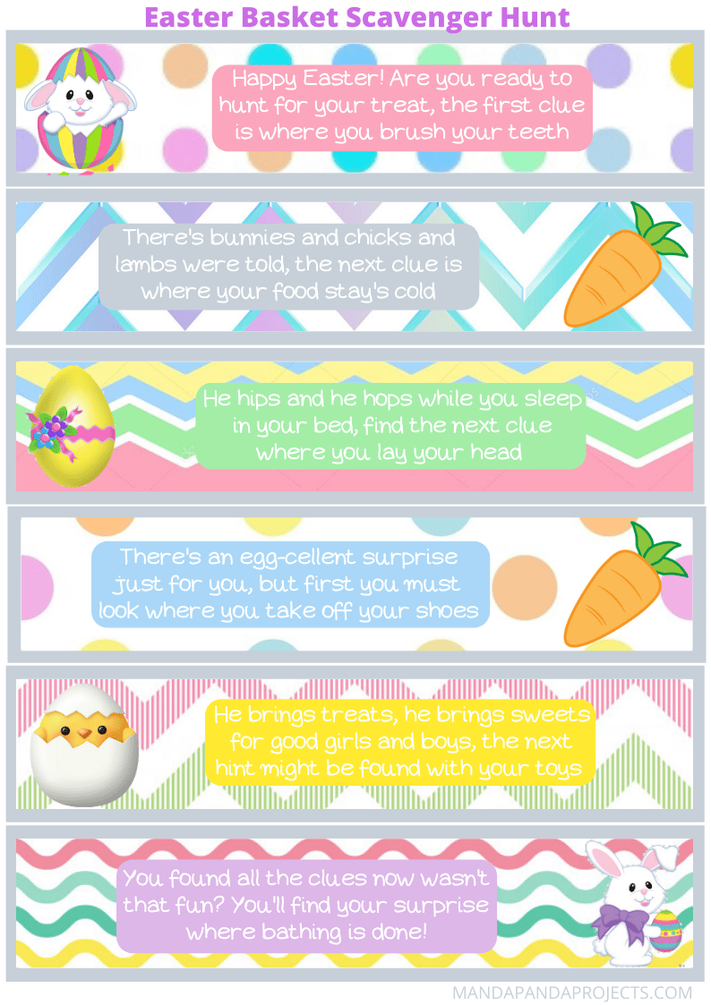 Printable Easter Basket Scavenger Hunt Make Easter EGG Stra Special   MQ5GVwQ6XuhpytAoCvpYqr